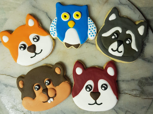 Forest Animals Faces