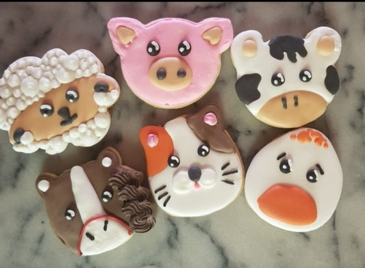 Farm Animal's faces